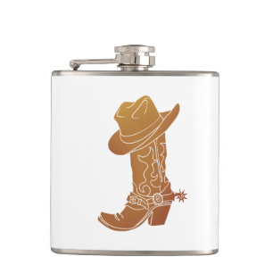 Cantil Country Boot e o chapéu