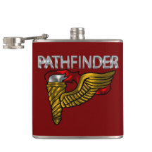 Crachá Pathfinder - Flask "Pathfinder"
