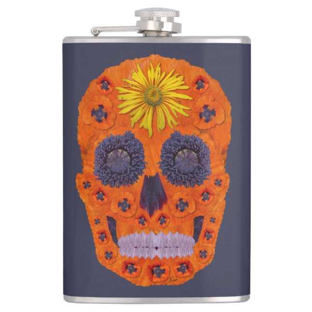 Cantil Crânio 1 da flor (Frente)