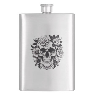Cantil Crânio Floral