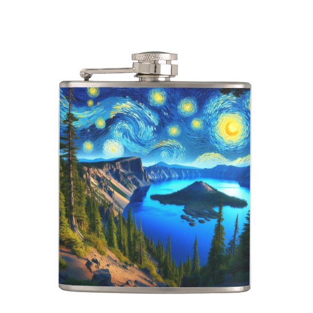 Cantil Cratera do Parque Nacional Lake Starry Night (Frente)