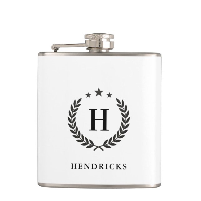 Cantil Create Your Own Intel Monogram With Laurel wreaths (Frente)