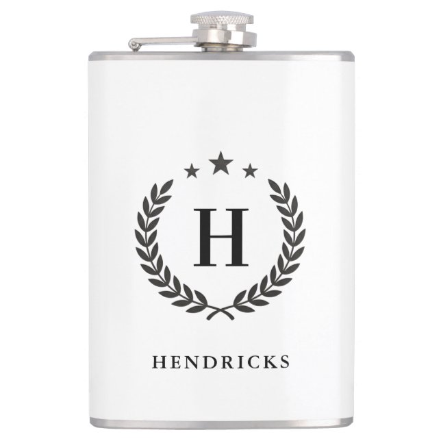 Cantil Create Your Own Intel Monogram With Laurel wreaths (Frente)