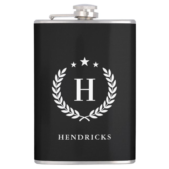 Cantil Create Your Own Intel Monogram With Laurel wreaths (Frente)