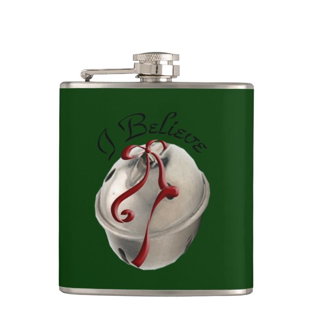 Cantil Creio que Reindeer Bell Flask (Frente)