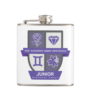 Cantil Crest™ de Aniversário de Gêmeos para 1-21 de junho
