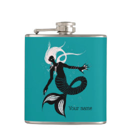 Cantil Criatura Do Mar De Fantasia Gótica Sereia Escura