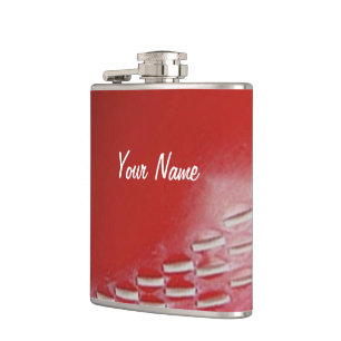 Cantil Cricket Ball Red Personalize Com Seu Nome