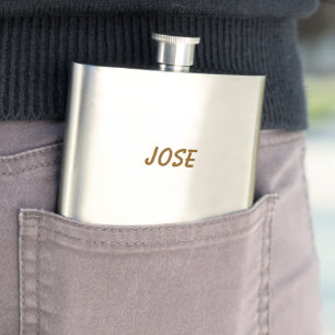 Cantil Crie Seu Próprio Frasco de Aço Inox 8oz Clássico