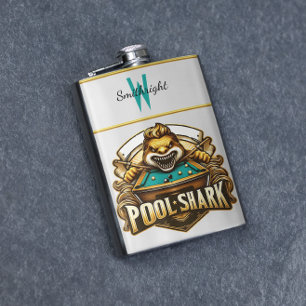 Cantil Cue Master: Logotipo do Shark de Piscina
