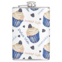 Cupcakes de aquarela