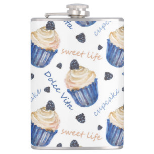 Cantil Cupcakes de aquarela