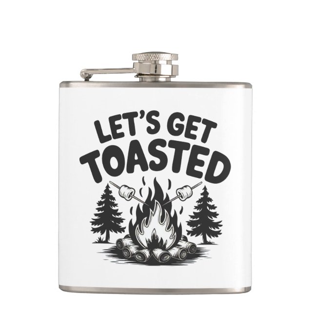 Cantil Custom Name & Text Camping (Frente)