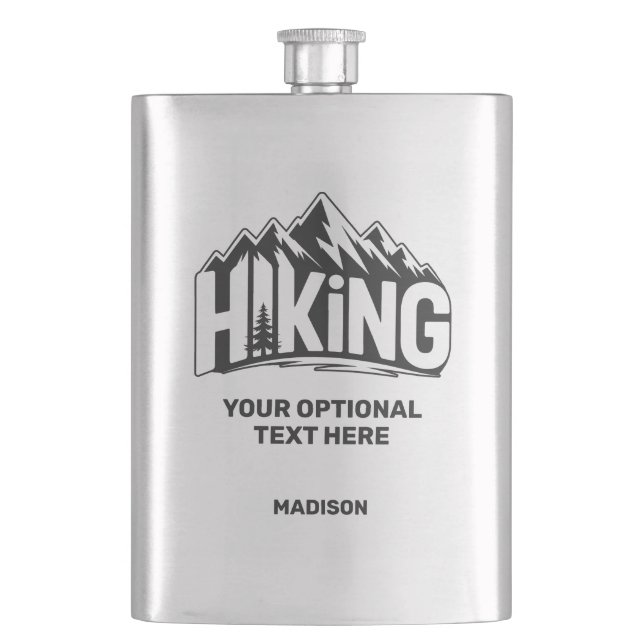 Cantil Custom Name & Text Hiking (Frente)