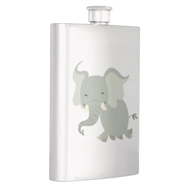Cantil Cute Merry Cartoon Elefante Garrafa Clássica (Direita)