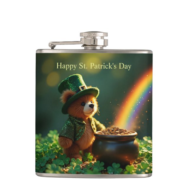 Cantil Cute St. Patrick’s Day Teddy Bear (Frente)