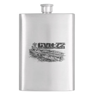Cantil CVN- 72 Abraham Lincoln Classic Flask