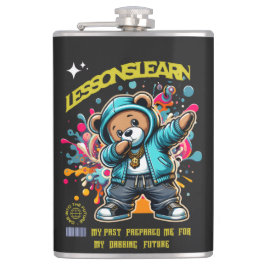 Cantil DABBING FUTURE Vinyl Wrapped Flask