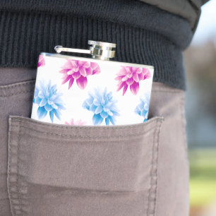 Cantil Dahlia Rosa, Blue Dahla, Floral, Flores