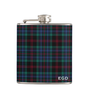 Cantil Daly Tartan Monograma Xadrez Real Azul