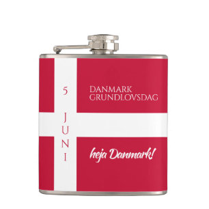 Cantil Danmark Grundlovsdag Bandeira Dinamarquesa para o