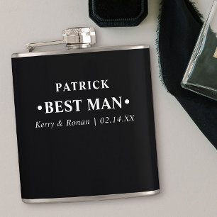 Cantil Data de Casamento e Nomes Black Personalized Best 