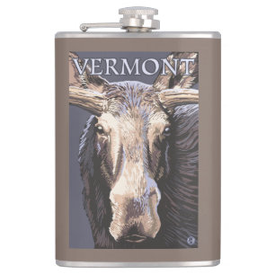 Cantil De VermontMoose fim acima