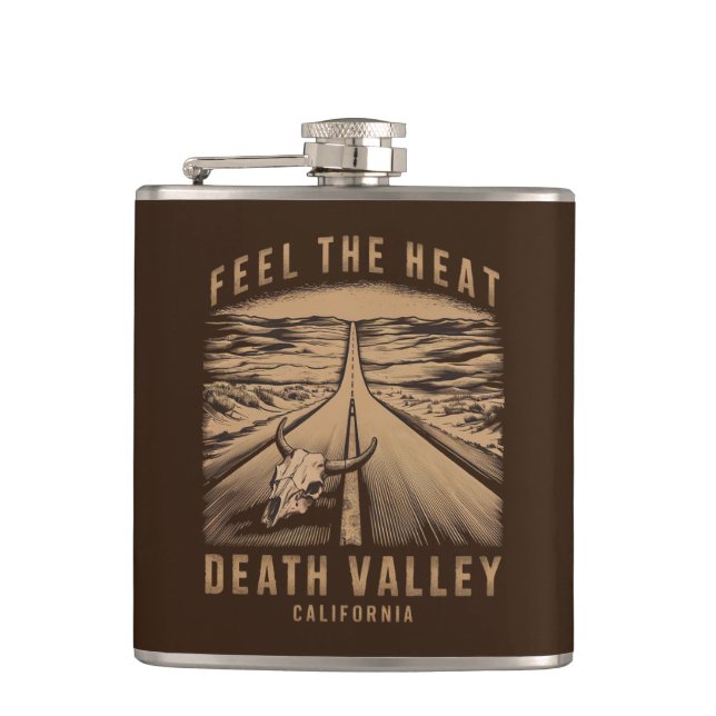 Cantil Death Valley California Sente o calor (Frente)