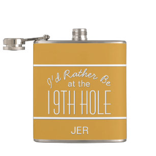 Cantil Décima Décima Nona Curso de Golfe Citando Monogram