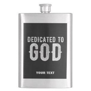 CANTIL DEDICADO A DEUS TEXTO BRANCO PERSONALIZÁVEL LEGAL