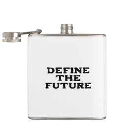 Cantil Definir o Futuro Flask Molhado de Vinilo