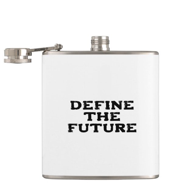 Cantil Definir o Futuro Flask Molhado de Vinilo (Aberto)