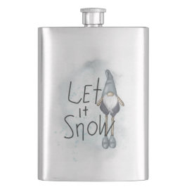 Cantil Deixe-o nevar no inverno Gnomo