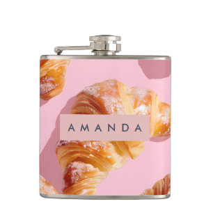 Cantil Delícia Personalizada de Croissant Encantador