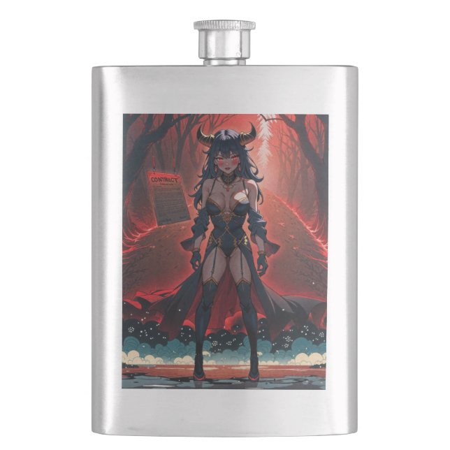 Cantil Demonessa com Contato em Encruzilhada, Anime Demôn (Frente)