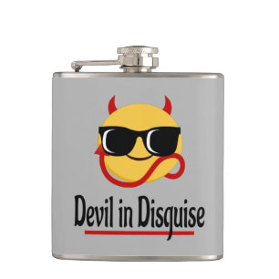 Cantil demônio disfarçado Emoji Hot Trendy Engraçado