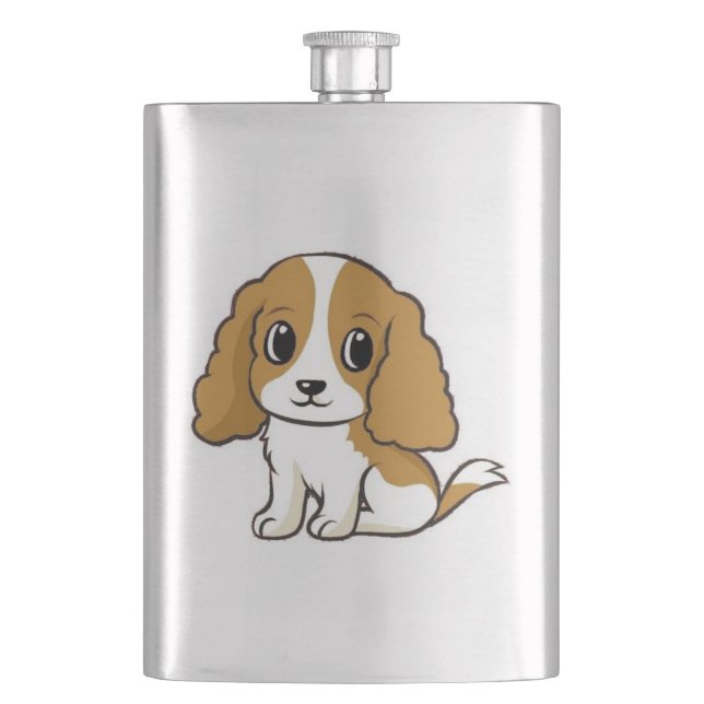 Cantil desenho animado do cavalier king charles spaniel b (Frente)