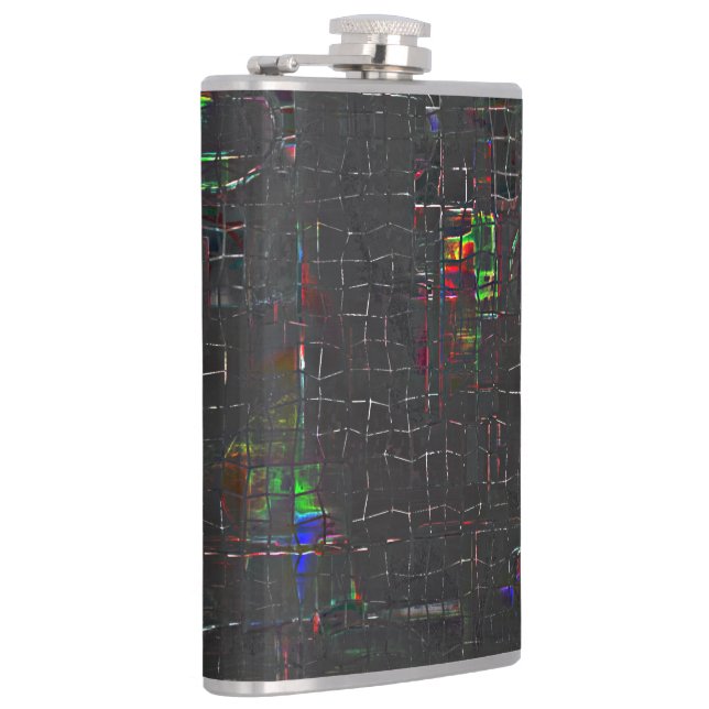 Cantil Desenho de cor russa na escuridão noturna na juta (Direita)