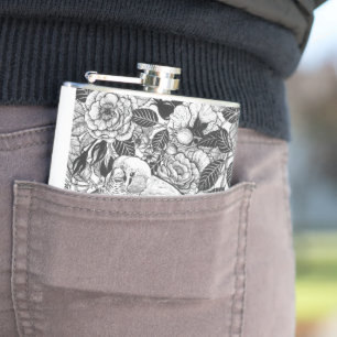 Cantil Desenho de pintura zebra e rosa