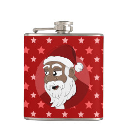 Cantil Desenho do Papai Noel Negro