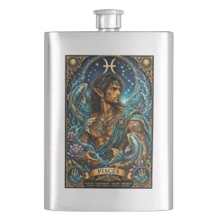 Cantil Desenho Zodíaco Masculino Celestial de Peixes