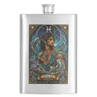 Cantil Desenho Zodíaco Masculino Celestial de Peixes