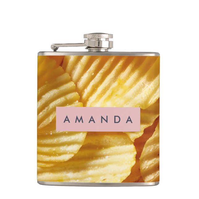 Cantil Design de Batata Frita Crocante Personalizado (Frente)