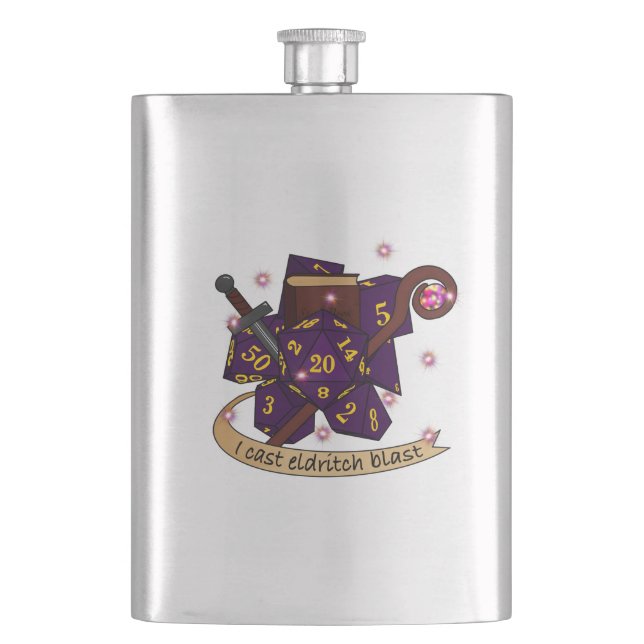 Cantil Design de Dice de Warlock (Frente)