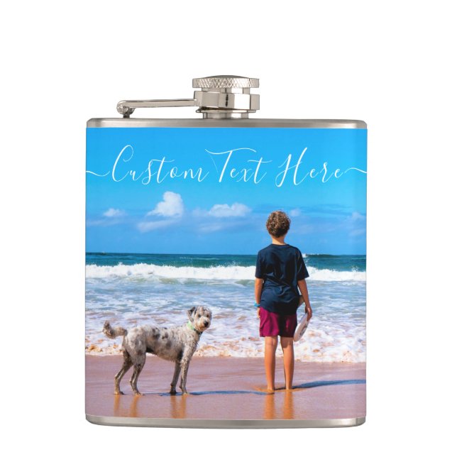 Cantil Design de Garrafa Personalizada com Foto Escolha S (Frente)