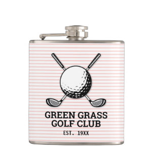 Cantil Design de logotipo de clube de golfe minimalista p