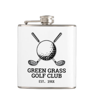 Cantil Design de logotipo de clube de golfe minimalista p