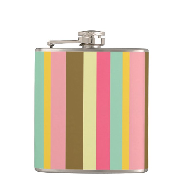 Cantil Design de Paleta de Cores Listradas de Verão (Frente)