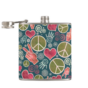 Cantil Design do sinal do pacifismo do hipster do símbol