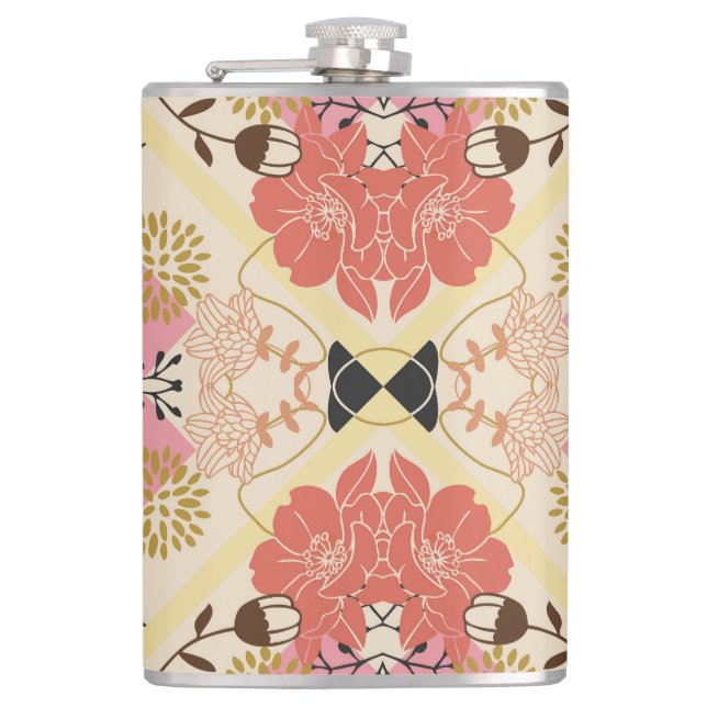 Cantil Design Floral de padrão de colheita contínua. (Frente)